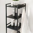 Стеллаж с корзиной для белья 4-х ярусный LOFT арт.СКЛ02 - Мебель для дома