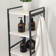 Стеллаж с корзиной для белья 4-х ярусный LOFT арт.СКЛ03 - Мебель для дома