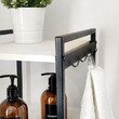 Стеллаж с корзиной для белья 4-х ярусный LOFT арт.СКЛ03 - Мебель для дома