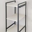 Стеллаж с корзиной для белья 4-х ярусный LOFT арт.СКЛ03 - Мебель для дома